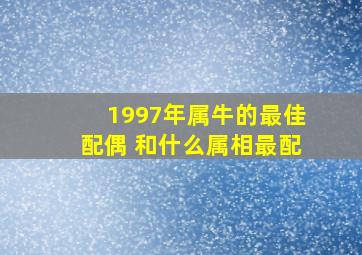 1997年属牛的最佳配偶 和什么属相最配